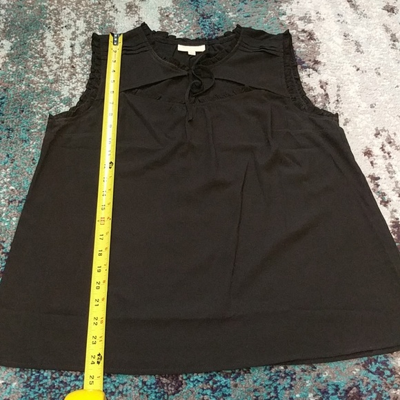 Modcloth Ruffled Cutout Sleeveless Top - Picture 8 of 8